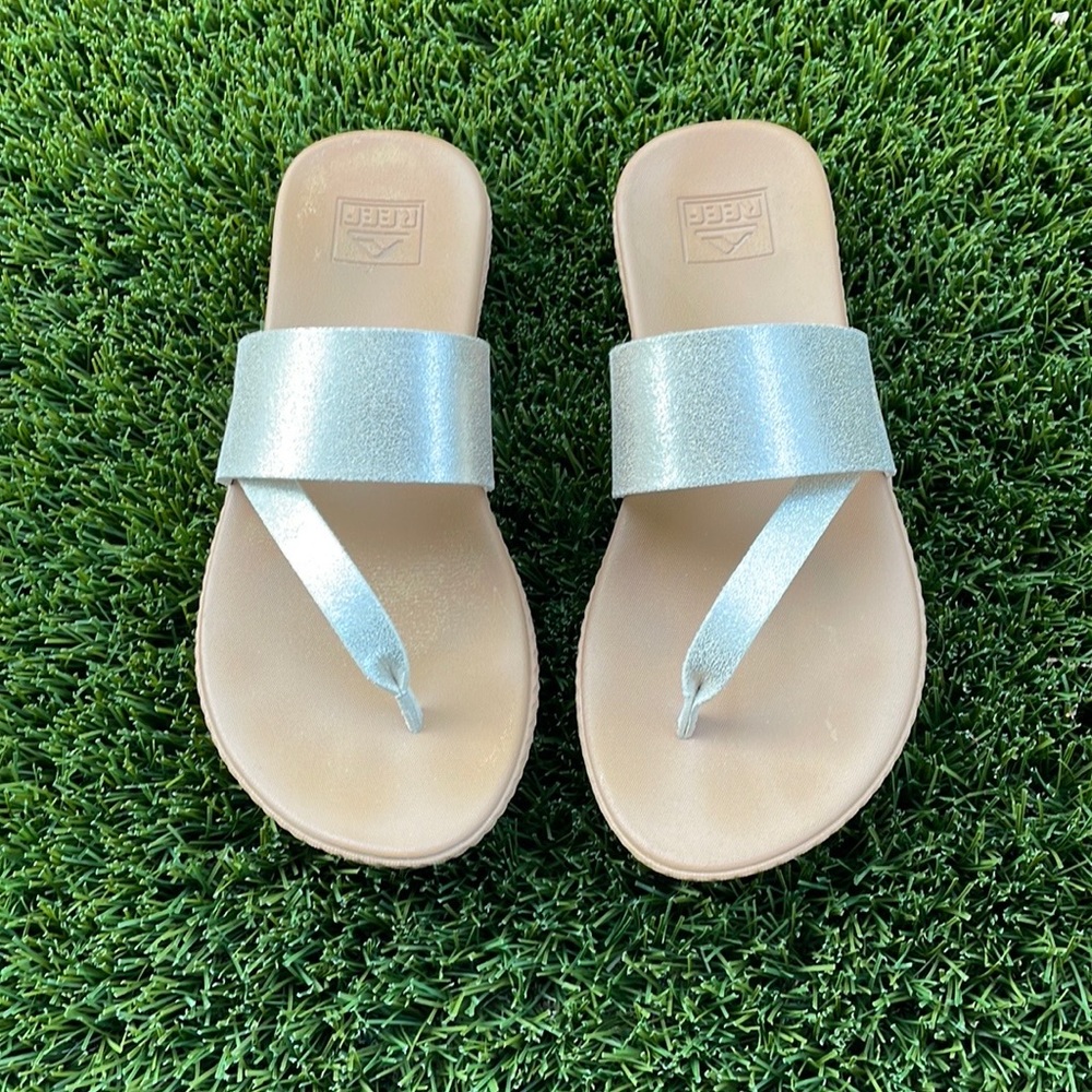 Reef Cushion Sol Sandals - Gold - Size 8
